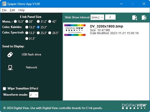 e-paper outdoor monitor