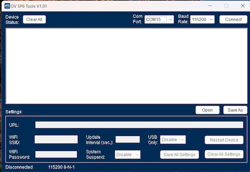 Digital View TCP Utility